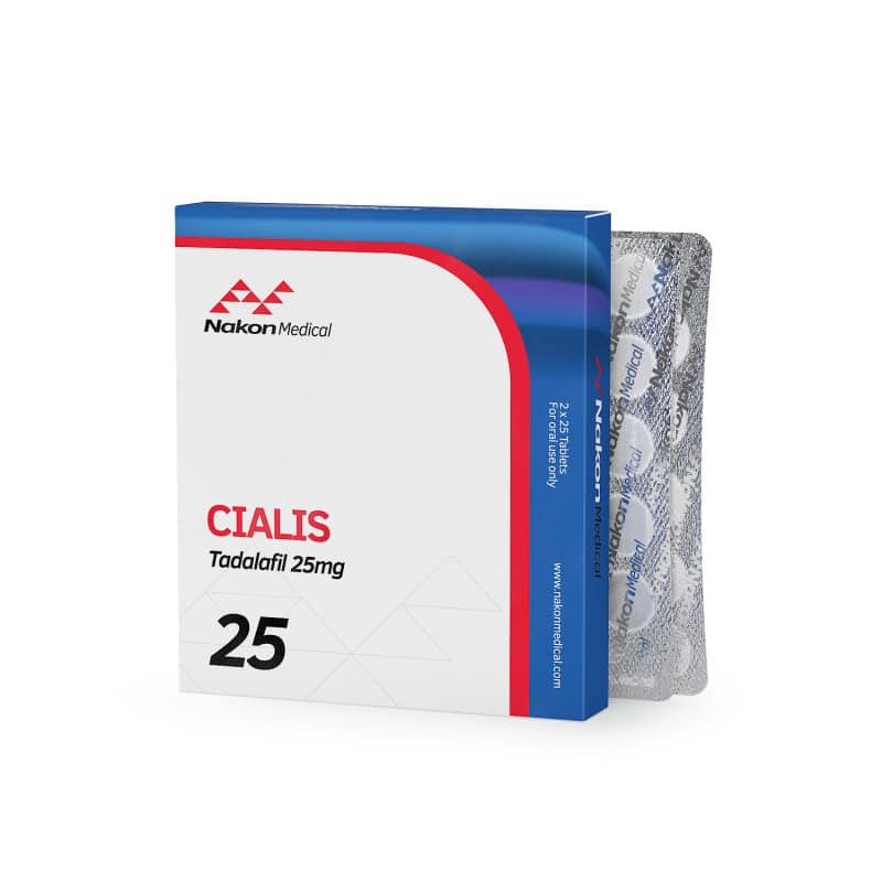 Cialis 25 mg 50 Tablets Nakon Medical Int