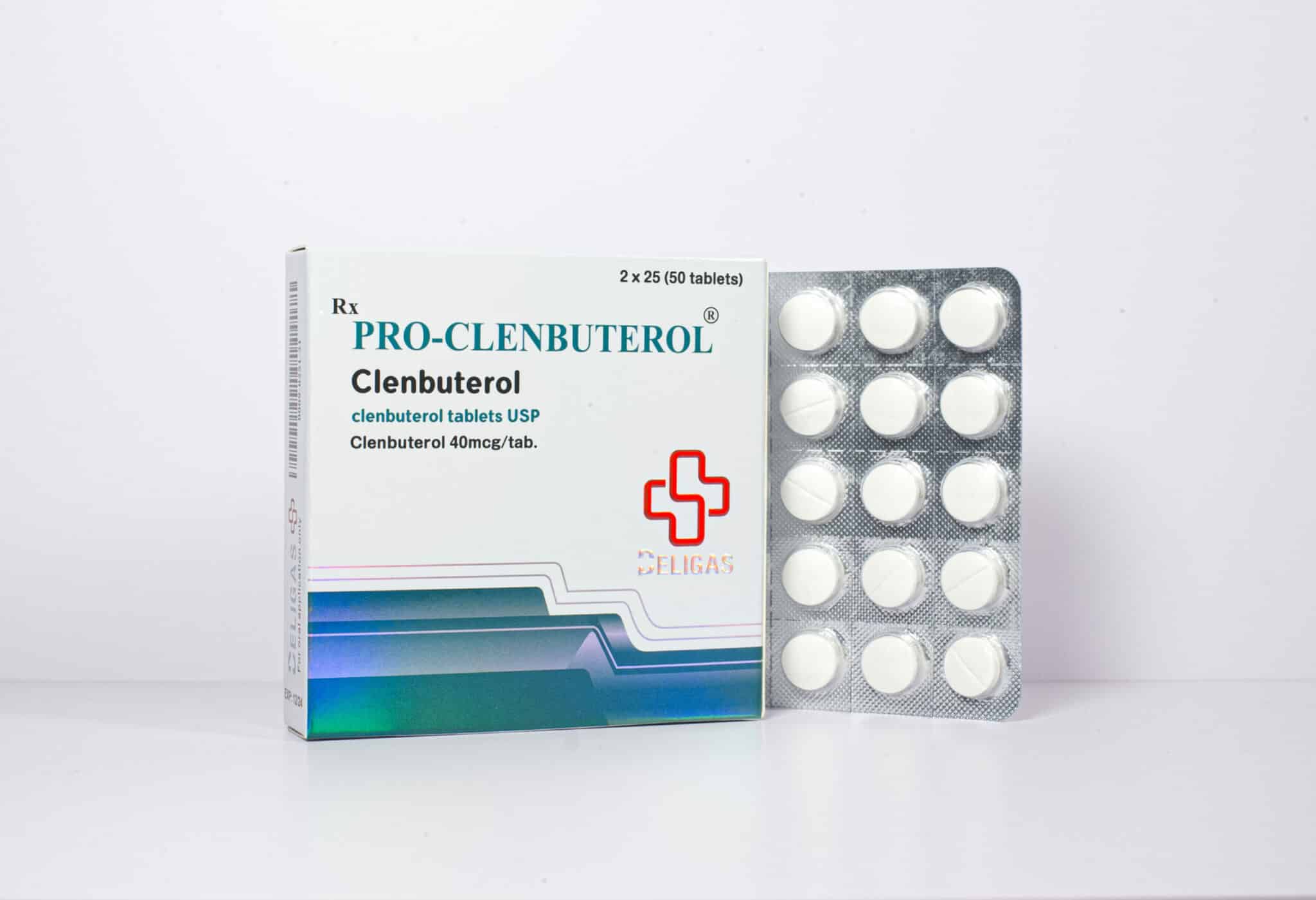 Clenbuterol 40 Mcg 50 Tablets Beligas Pharma INT