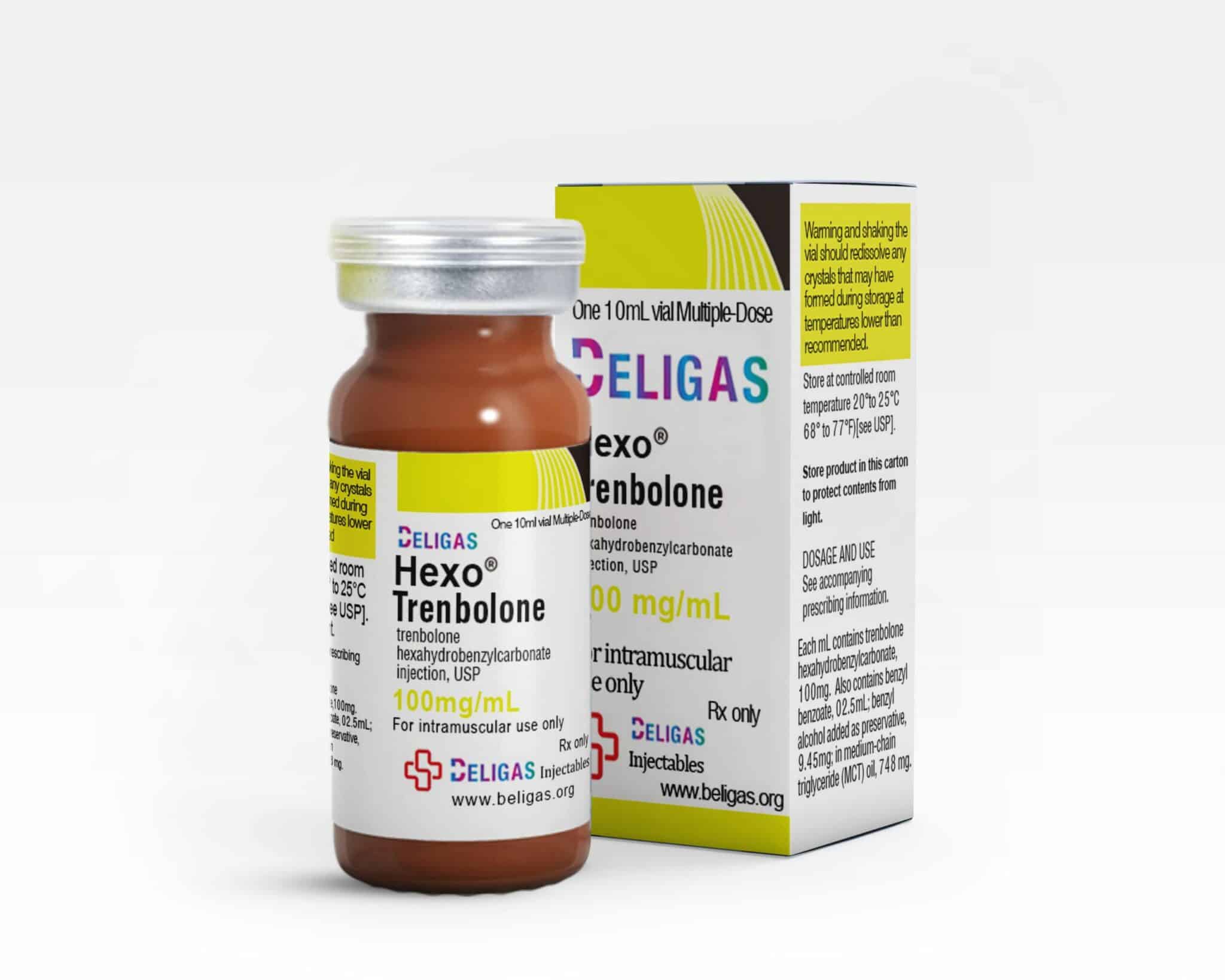 Hexo Trenbolone 100 Mg 10 Ml Beligas Pharma INT
