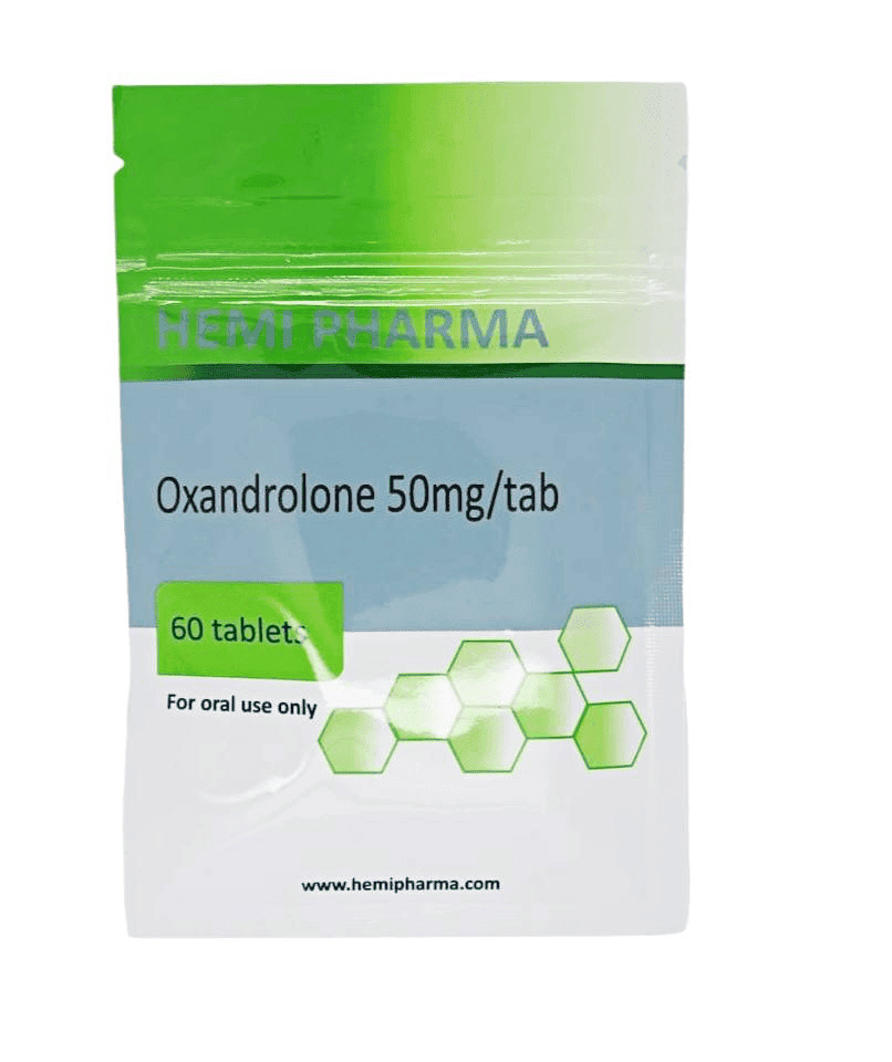 Oxandrolone 50mg/tab Hemi Pharma UK
