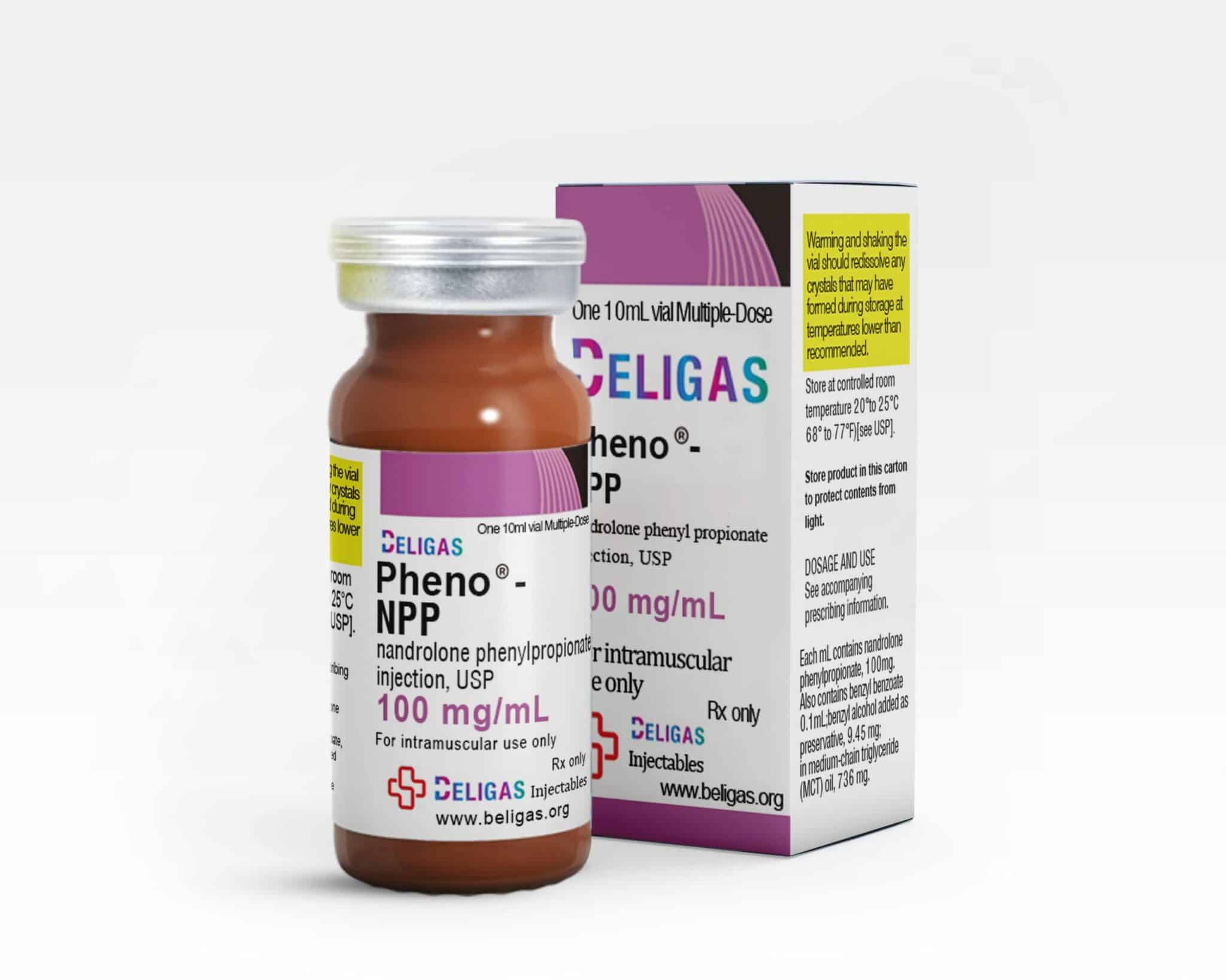 Pheno Npp 100 Mg 10 Ml Beligas Pharma INT