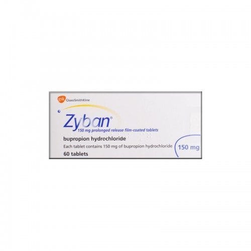 Zyban 150 mg 60 tablets Glaxosmithkline