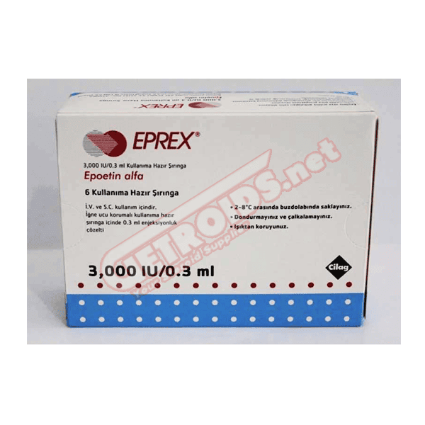 Eprex 3000 IU Janssen Cilag