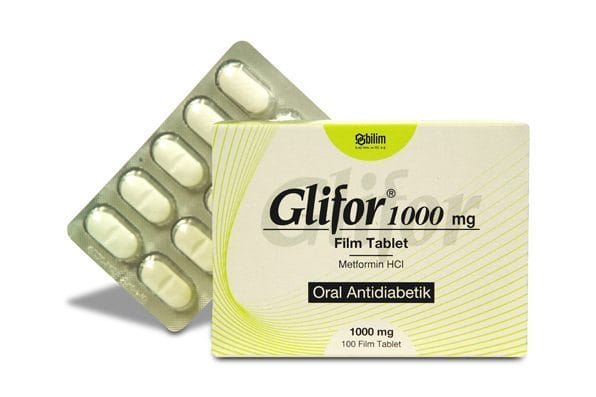Glifor 1000 mg 100 Tablets Bilim