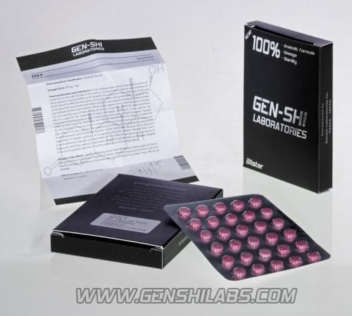 OXY (Oxymethelone) 50 mg 30 Tablets Gen-Shi Labs.