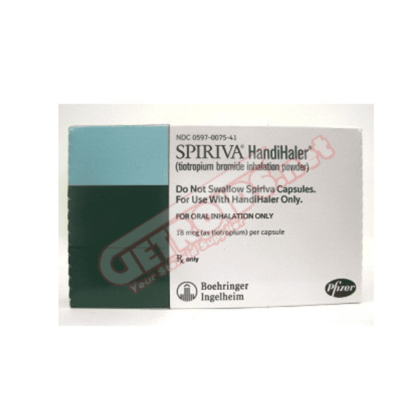Spiriva HandiHaler 18mg 30 Caps Boehringer Ingelheim