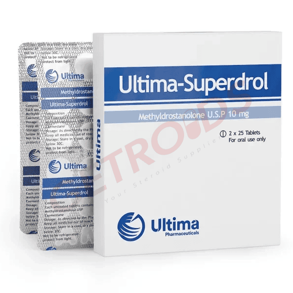 Ultima-Superdrol 10 mg 50 Tablets Ultima Pharma INT