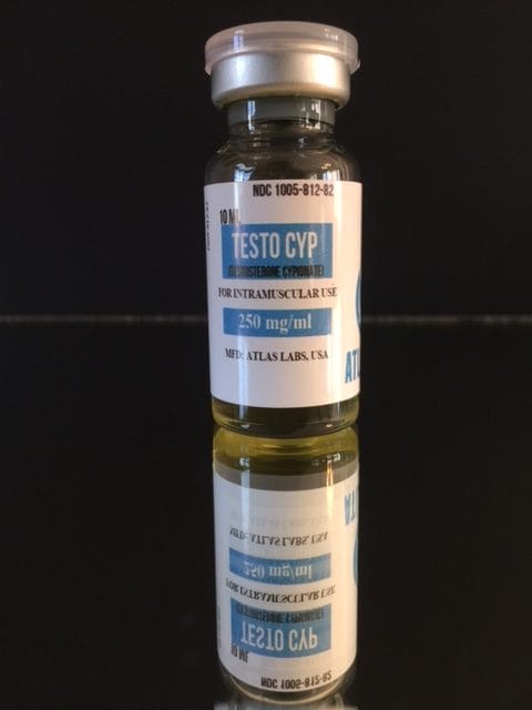 Testosterone Cypionate 250Mg/Ml Atlas Labs.