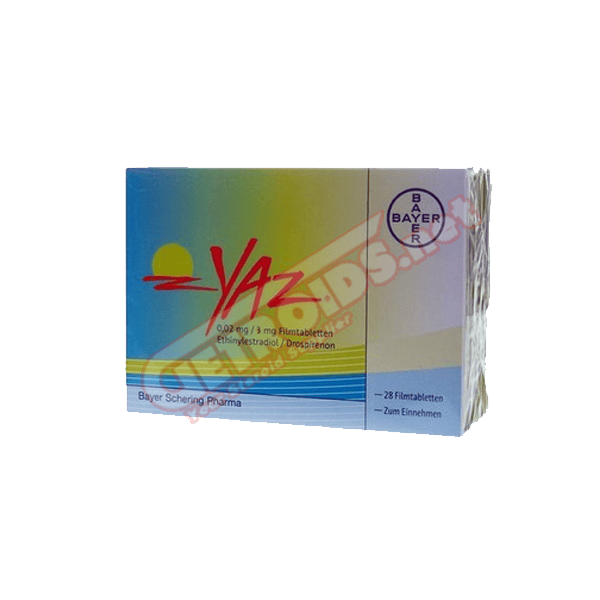 Yazz 3mg+0.02mg 28 tabs Schering
